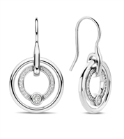 Orecchini Ti Sento Milano Donna Cerchi in Argento Zirconia 7978ZI - 7978ZI